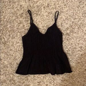 Black Crop Top